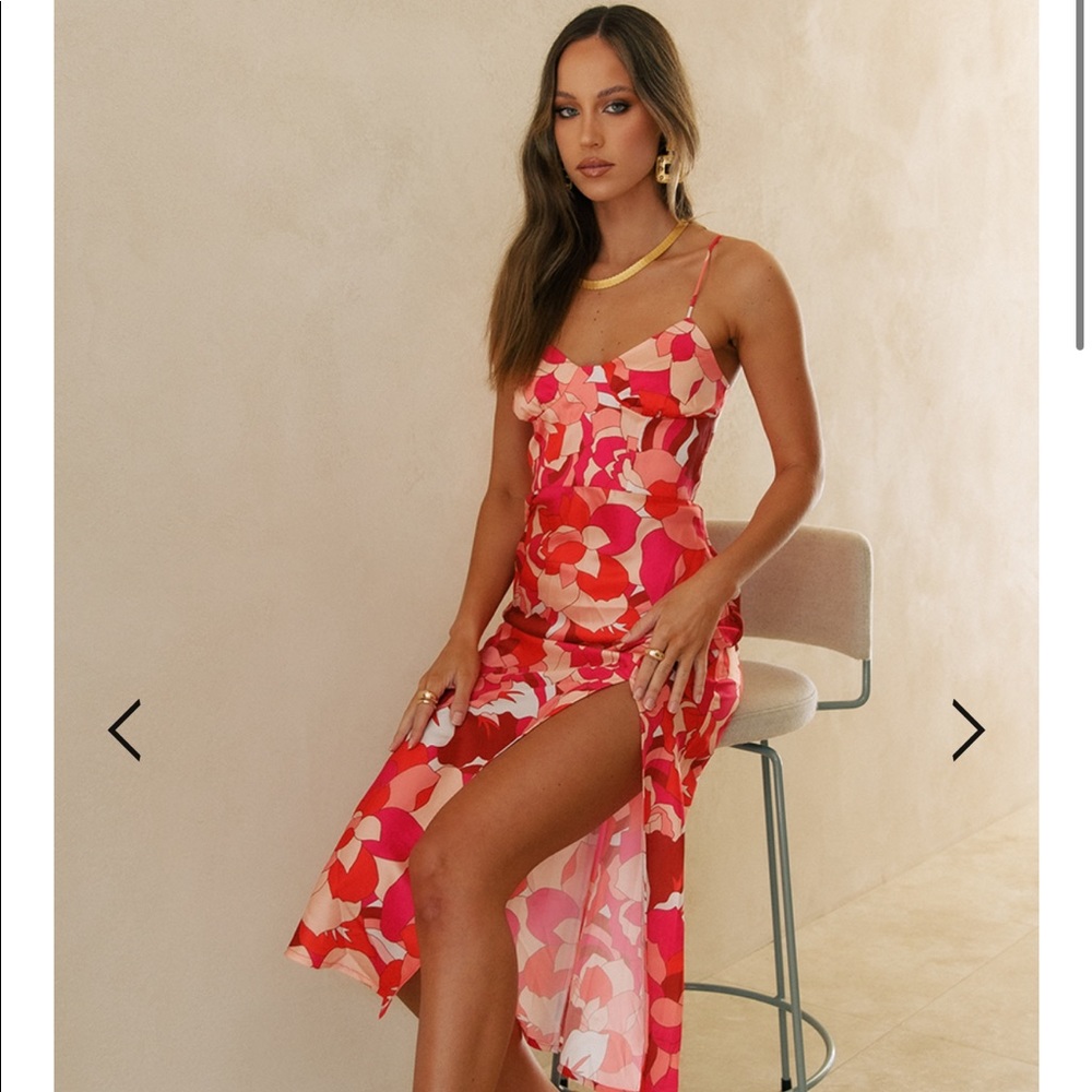 TAMMY DRESS - FUCHSIA FLORAL